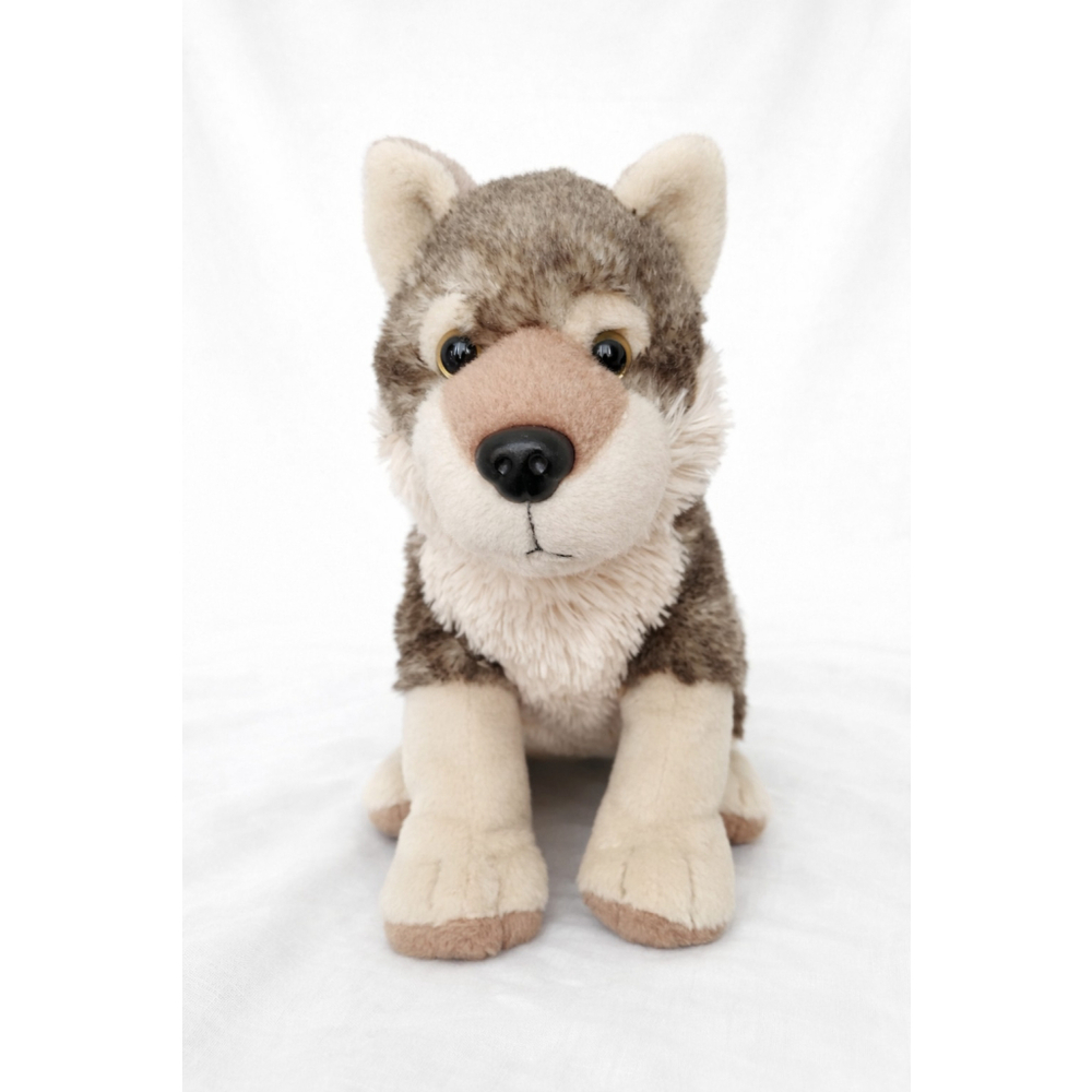Wild Republic Cuddlekins Wolf 12" Realistic Plush Stuffed Animal Toy 2018